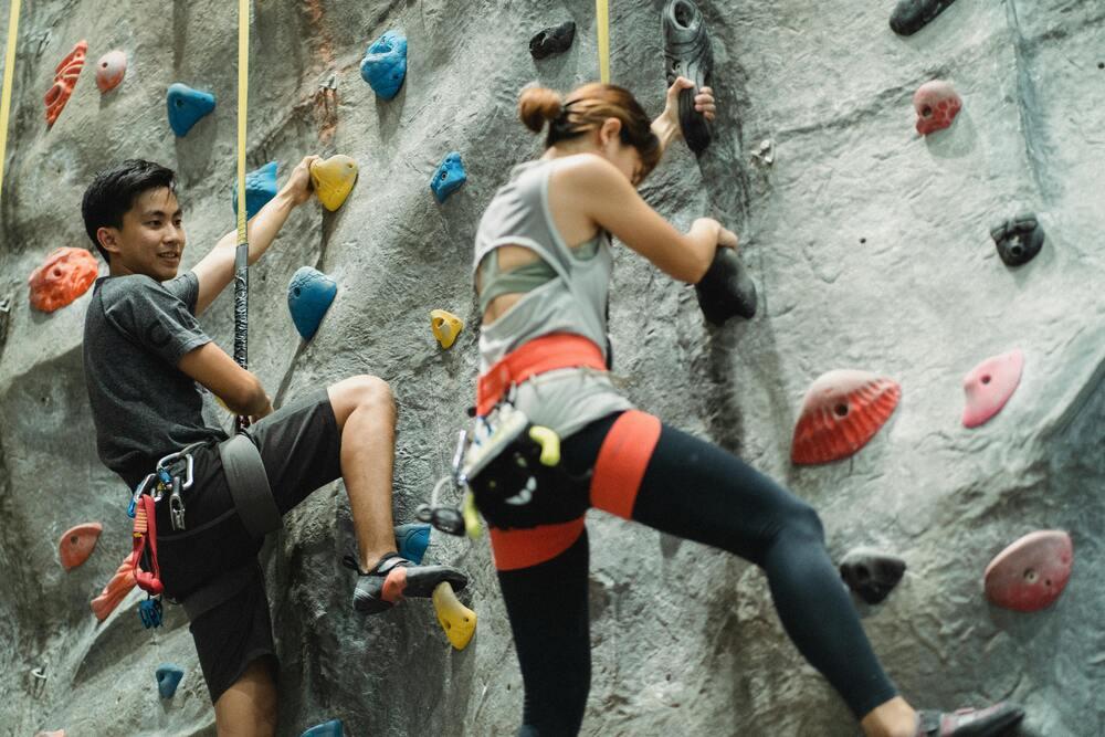 Rock climbing